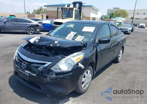 2018 Nissan Versa 1.6 S+ from USA, damaged, VIN 3N1CN7AP4JL802688